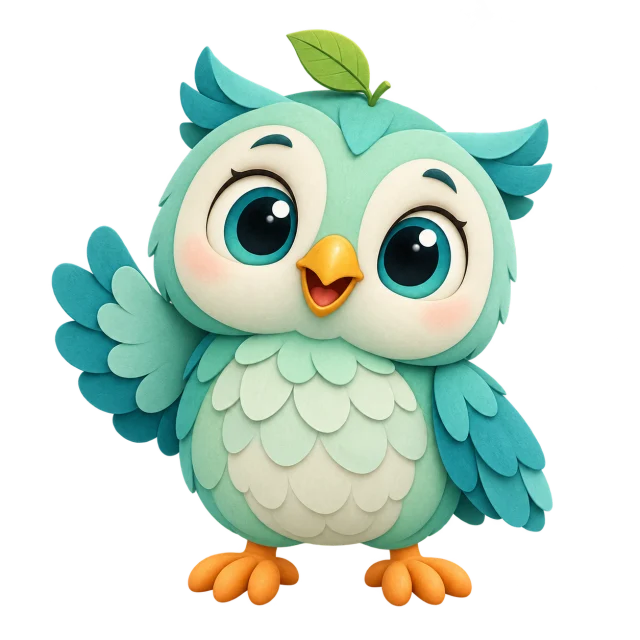 Pip the friendly owl